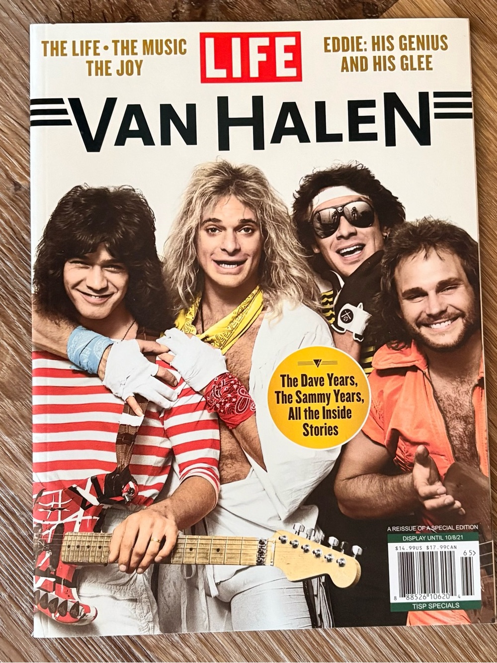 LIFE Special Edition Issue 10621 bookazine Oct 2021 Van Halen Eddie Van Halen